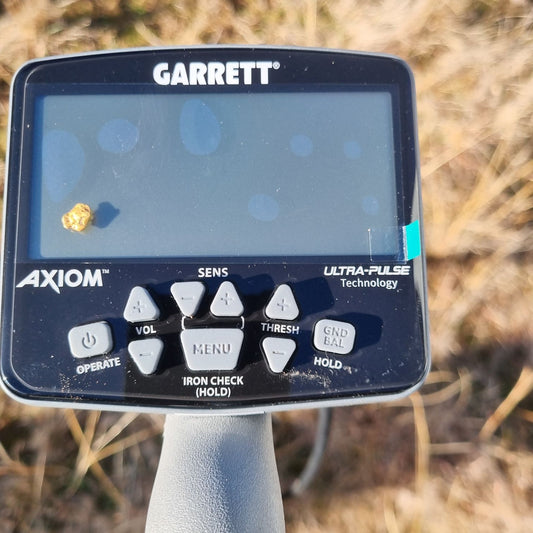 My First Run with the Garrett Axiom Gold Detector