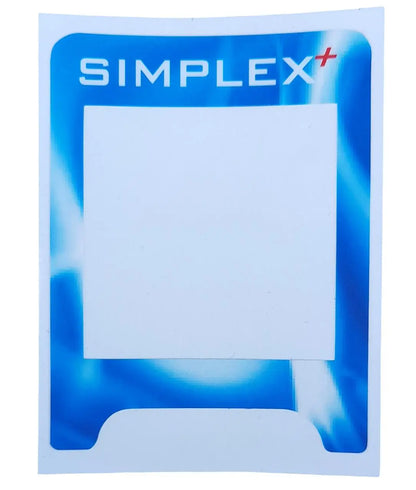4 Pack of Mixed Simplex Faceplate Sticker LionOx Distribution (XPAU)