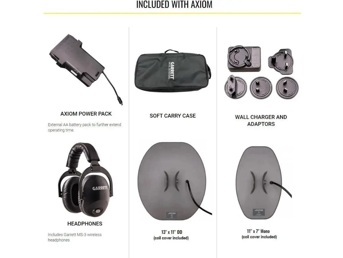 Garrett Axiom Wireless Package. Garrett Australia