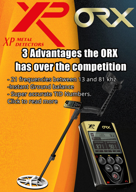 3 Main Advantages the XP ORX Metal Detector has over the competition.