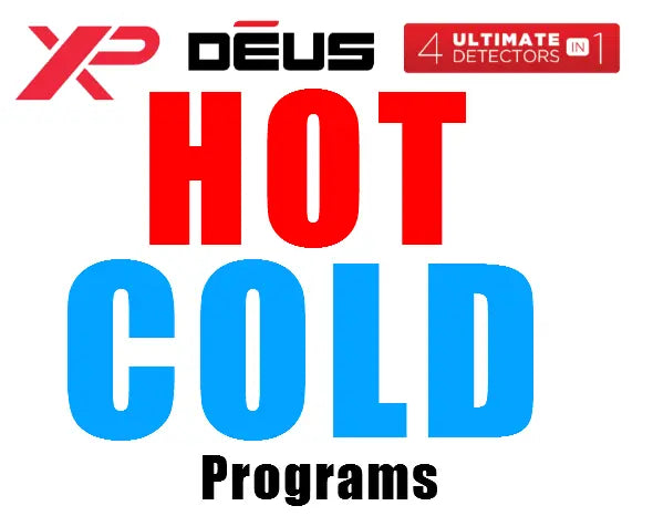 XP Deus HOT and COLD Settings, try this on your next Hunt.