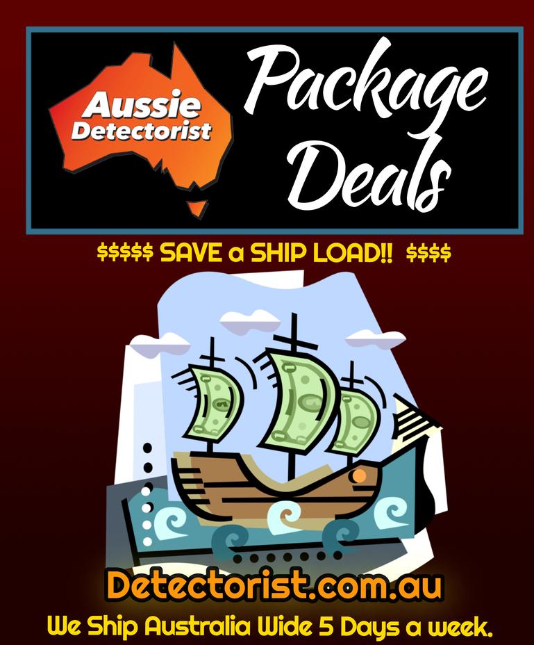 Detectorist Package Deals Aussie Detectorist Metal Detecting and Prospecting Supply.
