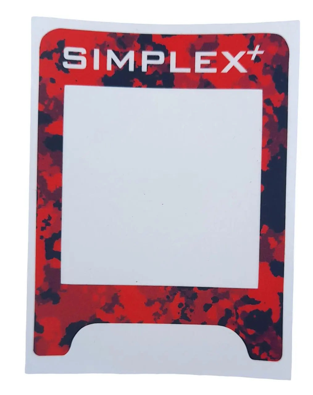 4 Pack of Mixed Simplex Faceplate Sticker LionOx Distribution (XPAU)