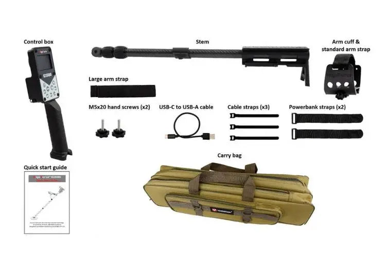 AlgoForce E1500 Pulse Induction Detector Aussie Detectorist