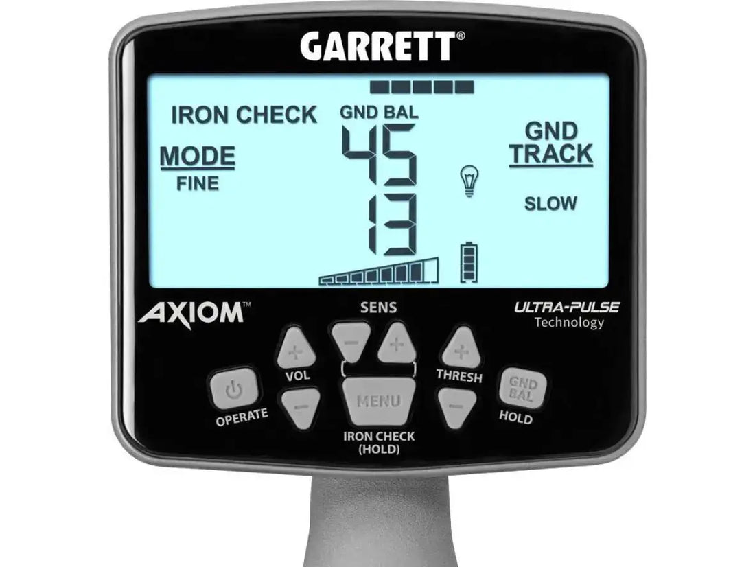 Garrett Axiom LITE Affordable Pulse Induction Gold Metal Detector ...