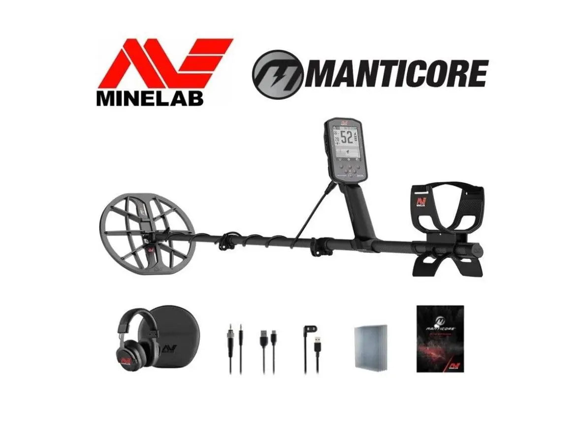 Minelab Manticore Multi Frequency All Purpose Metal Detector Minelab
