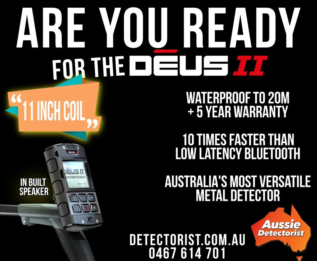 XP Deus 2 Fast Multi Frequency Metal Detector Build your Package LionOx Distribution (XPAU)