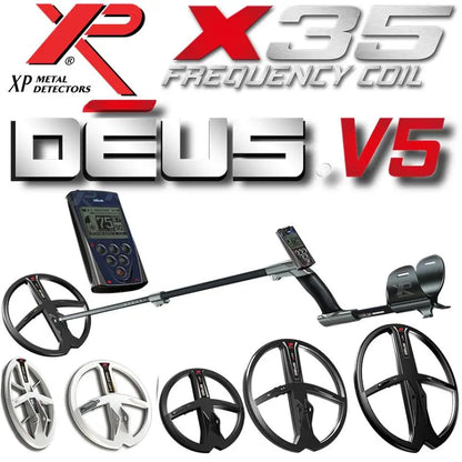 XP Deus X35 Coils for Version 5. 9 Inch, 11 inch and 13 x 11 Inch available LionOx Distribution (XPAU)
