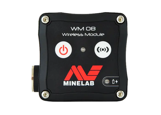Minelab WM08 Wireless Audio Module + Charger. Minelab